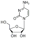 Cytidine-1'-13C 结构式