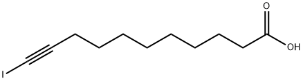 11-Iodo-10-undecynoic acid sodium salt 结构式