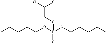 DIPENTYLDICHLOROVINYLPHOSPHATE 结构式