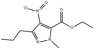 1-METHYL-4-NITRO-3-PROPYL-1H-PYRAZOLE-5-CARBOXYLIC ACID ETHYL ESTER