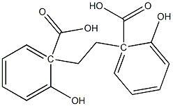乙二醇二水杨酸酯 结构式