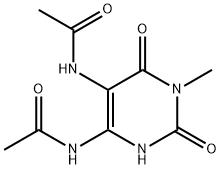 Acetamide,  N,N-(1,2,3,6-tetrahydro-1-methyl-2,6-dioxo-4,5-pyrimidinediyl)bis-  (9CI) 结构式