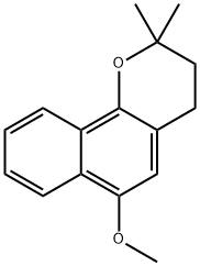 DIHYDROLAPACHENOL 结构式