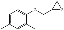 2-(2,4-二甲基苯氧基甲基)环氧乙烷 结构式