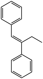(E)-1,2-Diphenyl-1-butene 结构式