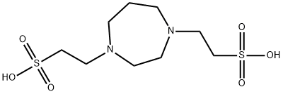 Homopiperazine-N，N’-bis-[2-(ethanesulfonic acid)]