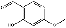 3-Pyridinecarboxaldehyde, 4-hydroxy-6-methoxy- (9CI) 结构式