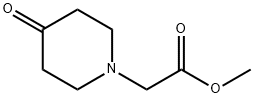 甲基 2-(4-氧亚基哌啶-1-基)醋酸盐 结构式