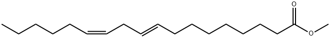 9反,12顺-十八碳二烯酸甲酯 结构式