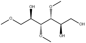 D-Mannitol, 1,3,4-tri-O-methyl- 结构式