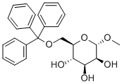 METHYL-6-O-TRIPHENYLMETHYL-ALPHA-D-MANNOPYRANOSIDE 结构式