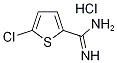 5-氯噻吩-2-甲脒盐酸盐 结构式