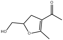 Ethanone, 1-[4,5-dihydro-5-(hydroxymethyl)-2-methyl-3-furanyl]- (9CI) 结构式