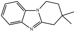 Pyrido[1,2-a]benzimidazole, 1,2,3,4-tetrahydro-3,3-dimethyl- (9CI) 结构式