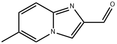 6-甲基咪唑[1,2-A]吡啶-2-甲醛 结构式