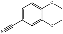 3，4-二甲氧基苄腈 结构式