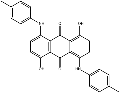 1,5-dihydroxy-4,8-bis[(4-methylphenyl)amino]anthraquinone  结构式