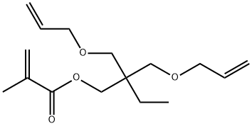 2,2-bis(allyloxymethyl)butyl methacrylate  结构式