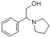 2-苯基-2-(吡咯烷-1-基)乙醇 结构式