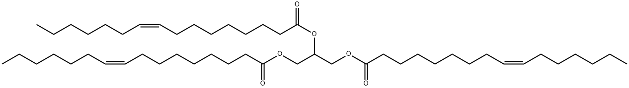 三棕榈油酸甘油酯 结构式