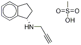 (S)-Rasagiline Mesylate 结构式