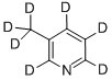 3-甲基吡啶-D7 结构式