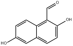 2,6-DIHYDROXY-NAPHTHALENE-1-CARBALDEHYDE 结构式