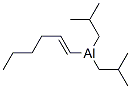 Diisobutyl[(E)-1-hexenyl] aluminum 结构式