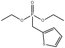 2-(噻吩甲基)膦酸二乙酯 结构式