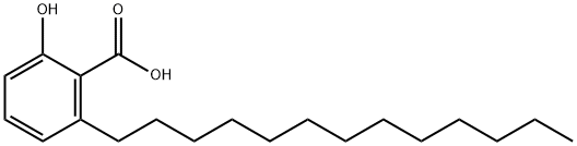 白果新酸 结构式