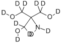 三(羟甲基-D3)氨基-D2-甲烷 结构式