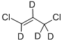 1,3-DICHLOROPROPENE-D4 结构式