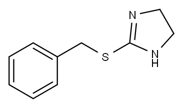 2-(苄硫基)-4,5-二氢-1H-咪唑 结构式