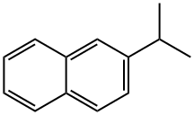 2-异丙基萘 结构式