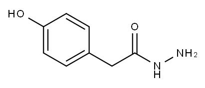 4-羟基苯乙酰肼 结构式