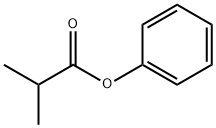 异丁酸苯酯 结构式