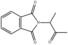 2-(1-甲基-2-氧代丙基)-1H-异吲哚-1,3-(2H)-二酮 结构式