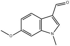 6-甲氧基-1-甲基-1H-吲哚-3-甲醛 结构式