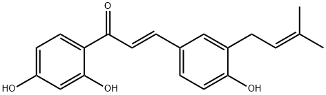 LICOAGROCHALCONE A 结构式