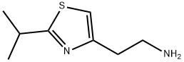 2-[2-(丙烷-2-基)-1,3-噻唑-4-基]乙烷-1-胺 结构式