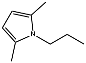 2,5-DIMETHYL-1-PROPYL-1H-PYRROLE 结构式