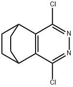1,4-二氯-5,6,7,8-四氢-5,8-乙烷酞嗪 结构式