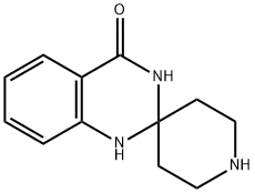 1H-螺[哌啶-4,2-喹唑啉]-4(3H)-酮 结构式