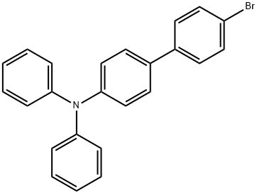 4-溴-4'-(二苯氨基)联苯 结构式