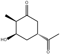 Cyclohexanone, 5-acetyl-3-hydroxy-2-methyl-, [2R-(2alpha,3alpha,5beta)]- (9CI) 结构式