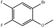2-溴-4,5-二氟苯甲醚 结构式
