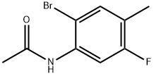 2'-BROMO-5'-FLUORO-4'-METHYLACETANILIDE 结构式