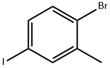 2-溴-5-碘代苯 结构式