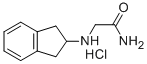 2 - (茚基氨基)乙酰胺,盐酸盐 结构式