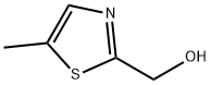 5-甲基-2-噻唑甲醇 结构式